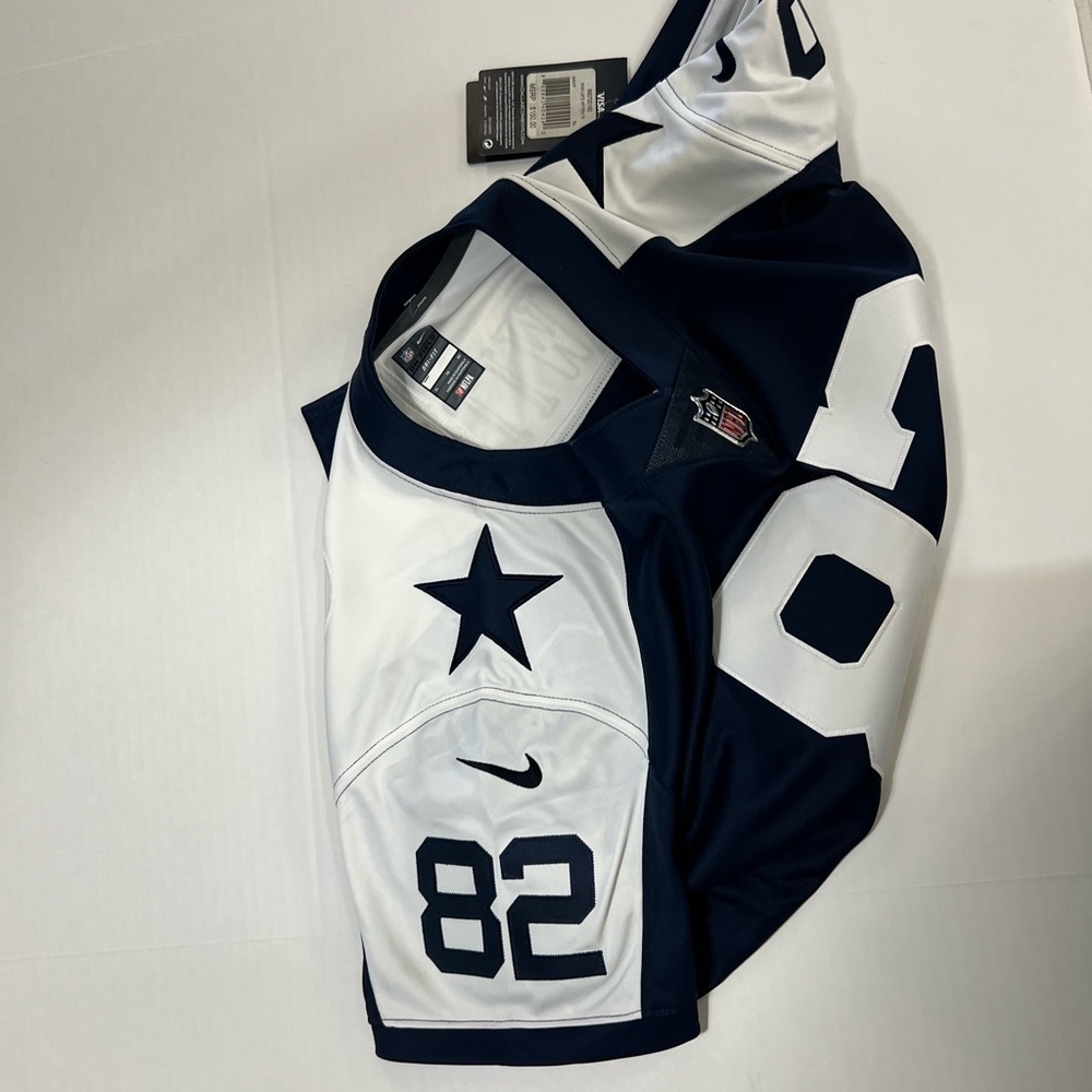 NFL Blue and White Boxy Fitted Jersey - Picture 12 of 16